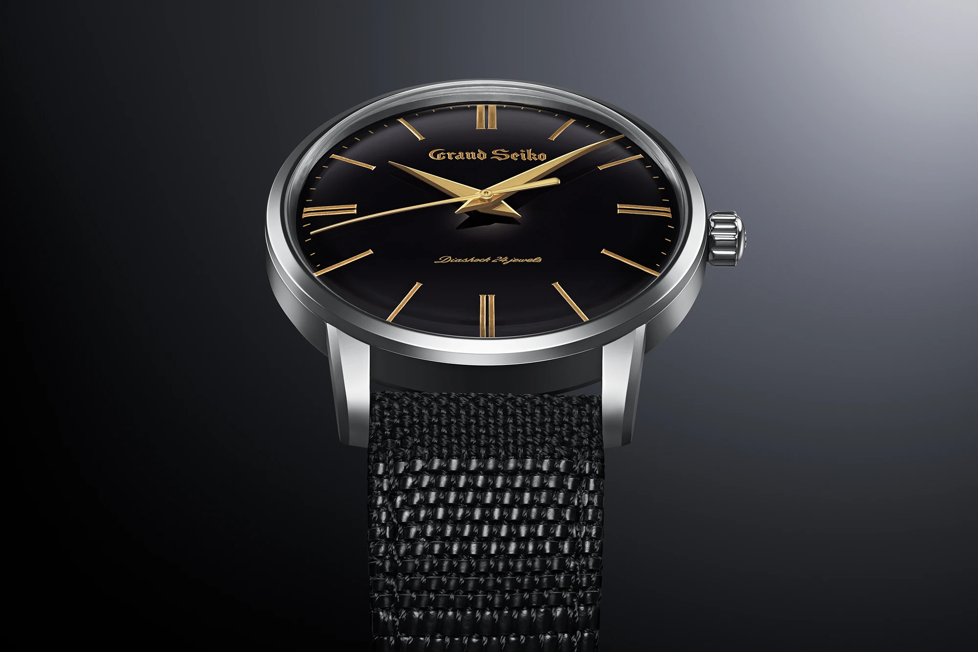 Grand Seiko SBGW295 Brilliant Hard Titanium watch.