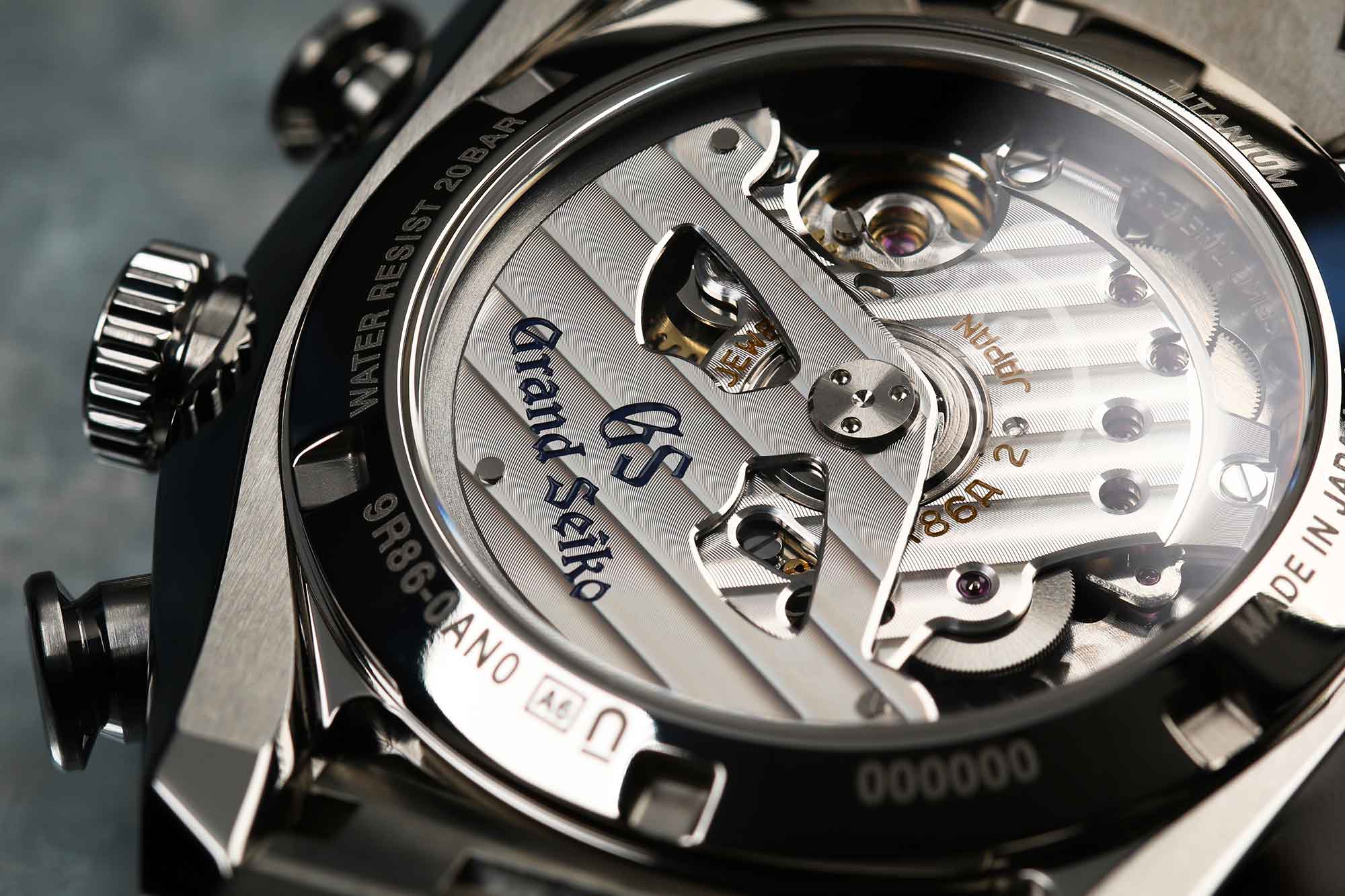 Grand Seiko SBGC253 Spring Drive Chronograph movment