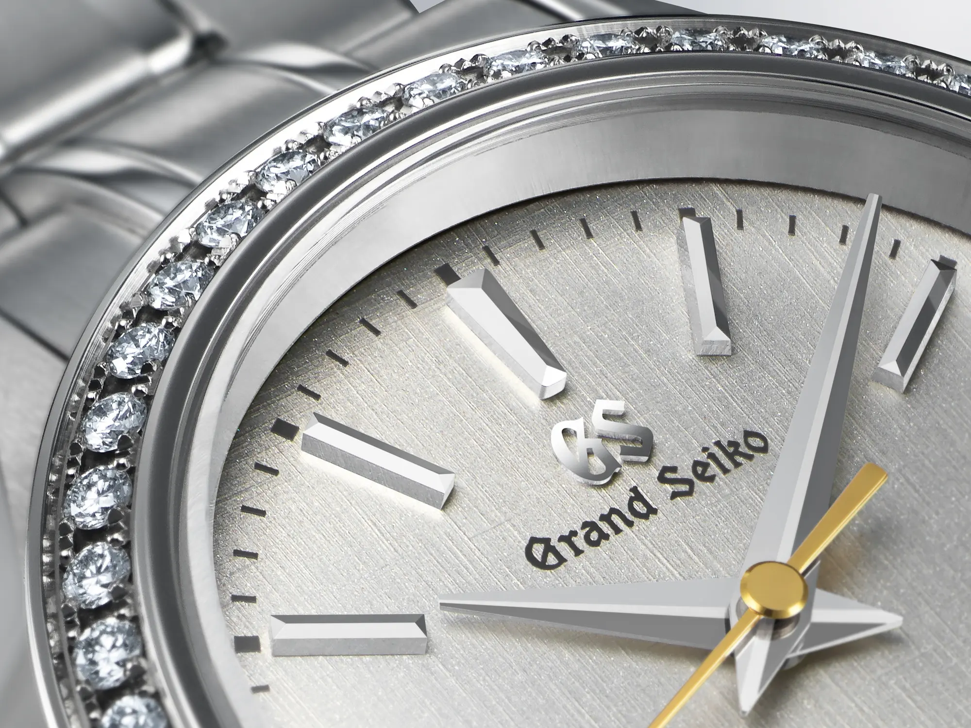 Grand Seiko STGK021 ladies watch with white dial.